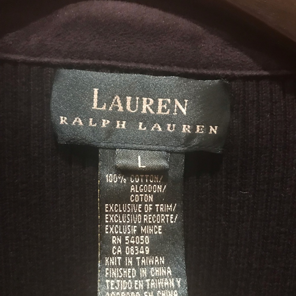 Two Lauren by Ralph Lauren sweaters